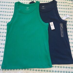 NWT GAP ribbed tank tops SMALL